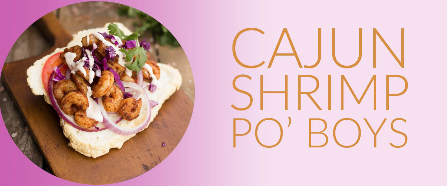 Cajun Shrimp Po Boys | CaltonNutrition.com